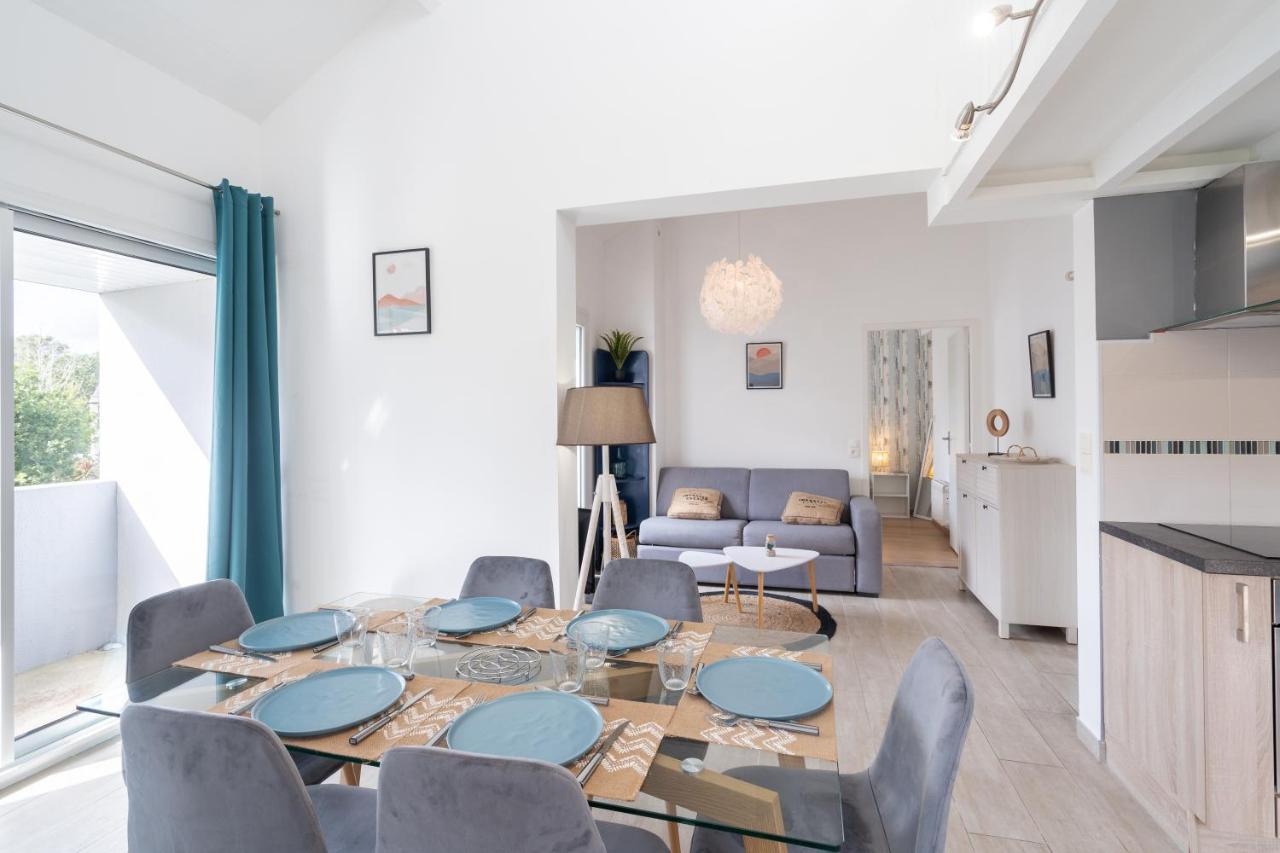 Ferienwohnung Ty Treustel Combrit Exterior foto